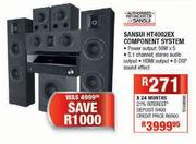 Sansui Component System-HT4002EX