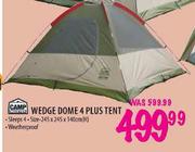 Camp Master Wedge Dome 4 Plus Tent