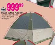 Camp Master Wedge Dome 5 Plus Tent 
