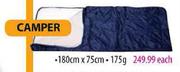 Camp Master 175g Sleeping Bags Camper-180cmx75cm Each