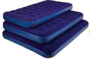 Camp Master Single Flocked Airbed-Each