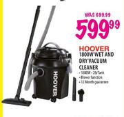 Hoover 1800W Wet and Dry Vacuum Cleaner