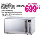 Russell Hobbs Mirror Finish Electronic Microwave Oven-20L