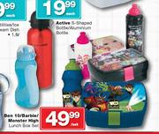 Ben 10/Barbie/Monster High Lunch Box Set-Per Set
