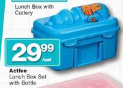 Active Lunch Box Set with Bottle-Per Set 
