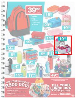 Checkers Nationwide : Big Back to School Savings (31 Dec - 3 Feb 2013), page 19
