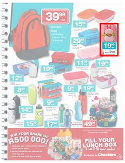 Checkers Nationwide : Big Back to School Savings (31 Dec - 3 Feb 2013), page 19