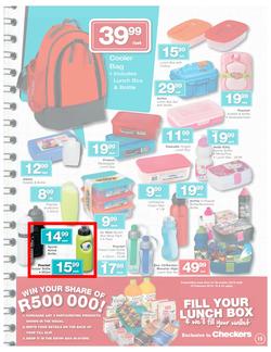 Checkers Nationwide : Big Back to School Savings (31 Dec - 3 Feb 2013), page 19