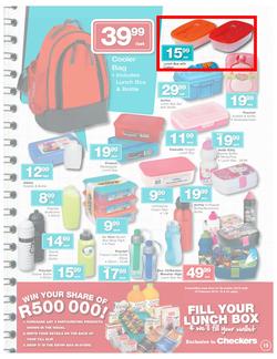Checkers Nationwide : Big Back to School Savings (31 Dec - 3 Feb 2013), page 19