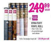 Simple Choice Xtra Tuff Vinyl Roll 1.83x5m-Each