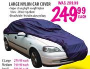 Large Nylon Car Cover-Each