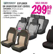 Stingray Explorer or Gradeur Seat Covers-Per Set