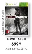XBOX 360 Tomb Raider