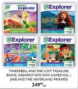 Tinkerbell & The Lost Treasure & Brave-Each