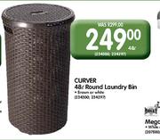 Curver Round Laundry Bin-48L