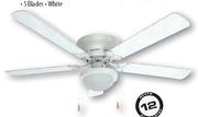 Logik 1 Light Ceiling Fan-132cm