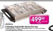 Sunbeam Stainless Steel Buffet Server/Hot Tray-Each