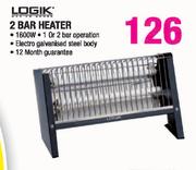 Logik 2 Bar Heater