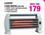 Logik 3 Bar Heater (LGB-333)