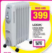 Logik 9 Fin Oil Heater