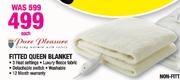 Pure Pleasure Fitted Queen Blanket-Each