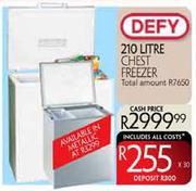 Defy 210ltr Chest Freezer