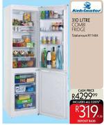 Kelvinator 310ltr Combi Fridge
