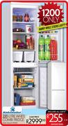 Kelvinator 220ltr White Combi Fridge