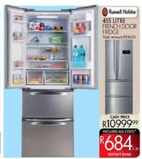 Russell Hobbs 455ltr French Door Fridge