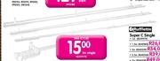 Rufflette Super C Single-3m Each