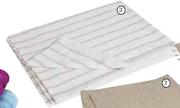Savannah TableWare Striped Table Cloth 140x270 Each