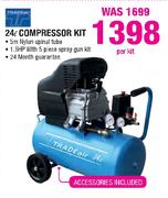 Trade Air Compressor Kit-24Ltr