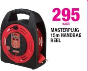 Masterplug 15m Handbag Reel-Each