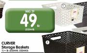 Curver Storage Baskets-8L Each