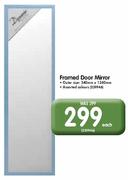 Framed Door Mirror-Each