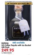  Patron XO Coffee Tequila With Ice Bucket Gift Pack-1X750ml