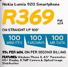 Nokia Lumia 920 Smartphone-On Straight Up 100