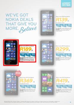 Cell C : Believe (1 Oct - 31 Oct 2013), page 19