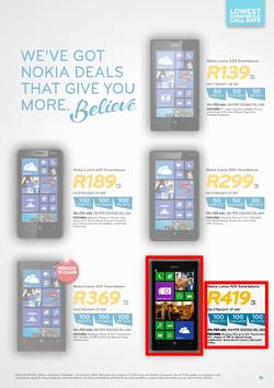 Cell C : Believe (1 Oct - 31 Oct 2013), page 19