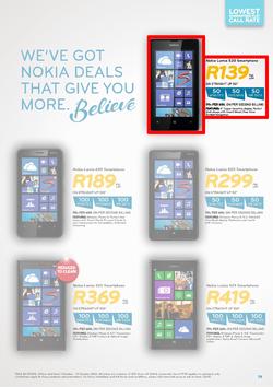 Cell C : Believe (1 Oct - 31 Oct 2013), page 19