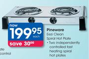 Pineware Eezi Clean Spiral Hot Plate