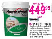 Homestead Exterior Texture-20Ltr.