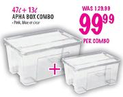 Alpha Box Combo-47Ltr. + 13Ltr.