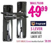 Fragram Fort Knox 2 Lever Mortice Lock Set