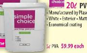 Simple Choice PVA-5Ltr.