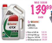 Castrol GTX Oil 20W50 Grade-5Ltr.