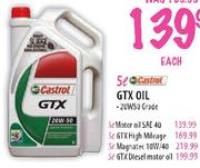 Castrol GTX Diesel Motor Oil-5Ltr.