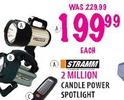 Stramm 2 Million Candle Power Spotlight Each