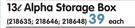 SAL 13L Alpha Storage Box-Each