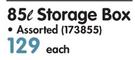 Cenplast 85L Storage Box